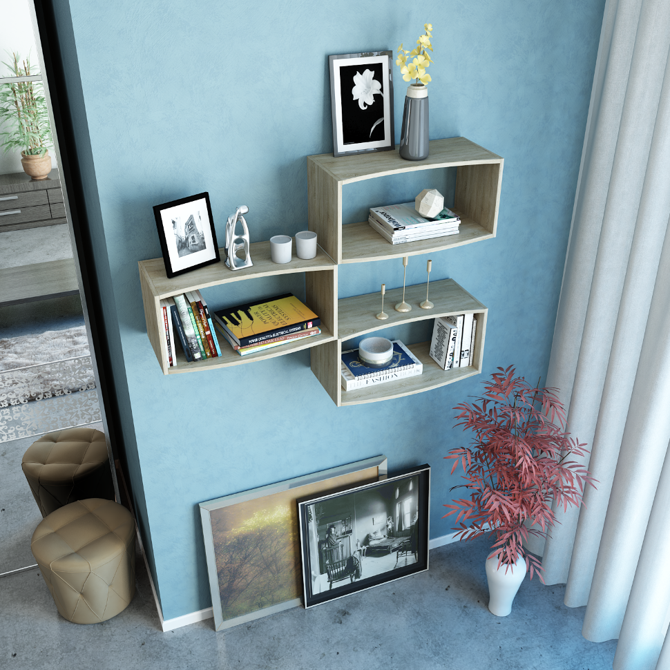 Комплект полок Вейв-7