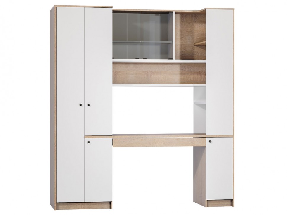 Компьютерный стол с системой хранения Микс 12.92