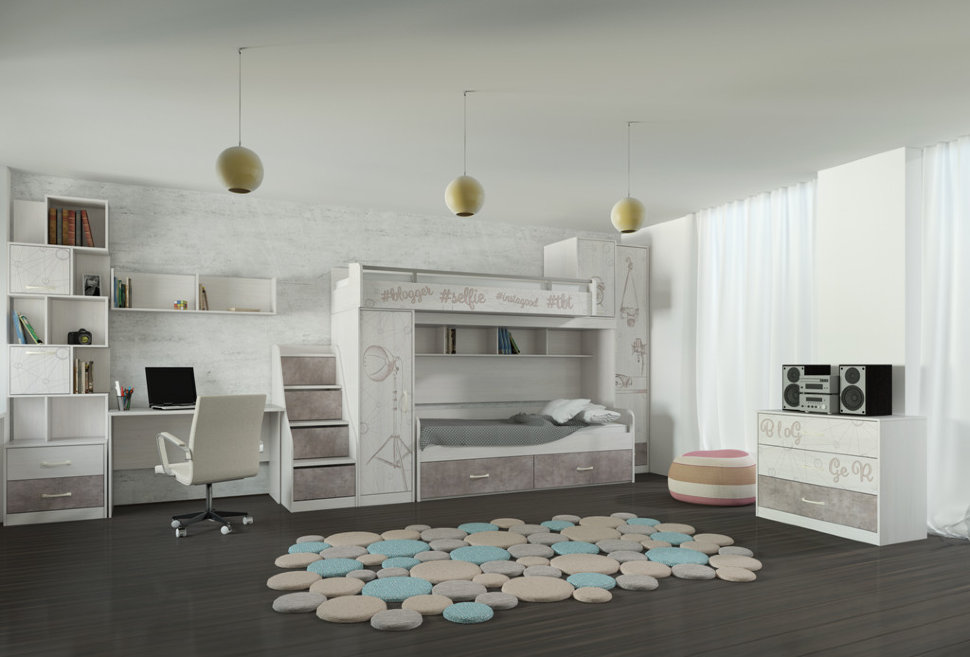 Кровать-чердак Селфи