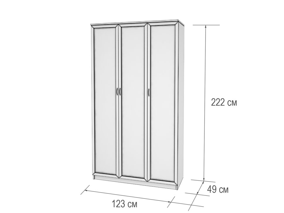 Распашной шкаф Мерлен