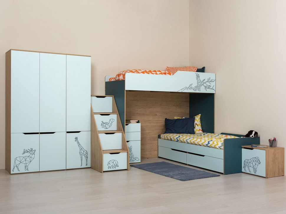 Комплект детской мебели Гудвин К2