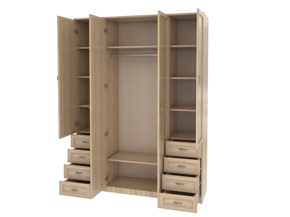 Шкаф с ящиками Мерлен 112