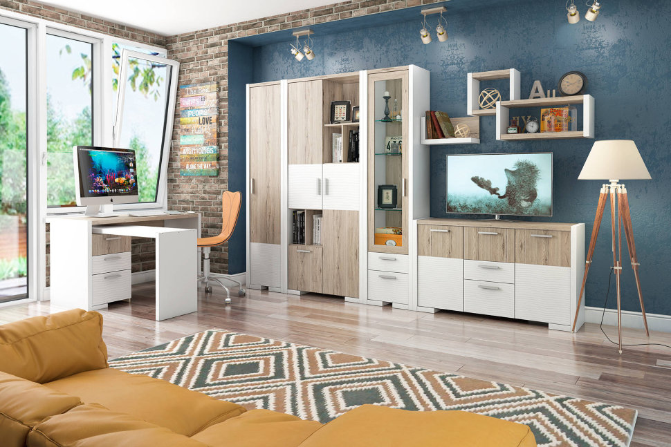 Настенная полка Оксфорд