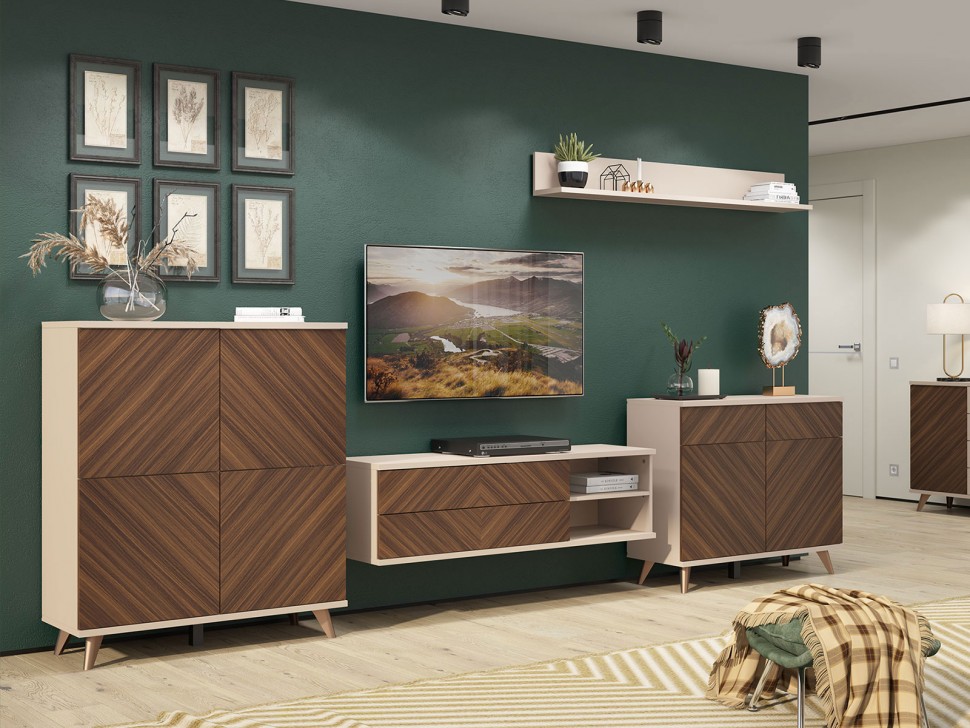 ТВ-тумба Хармони 2 ящика