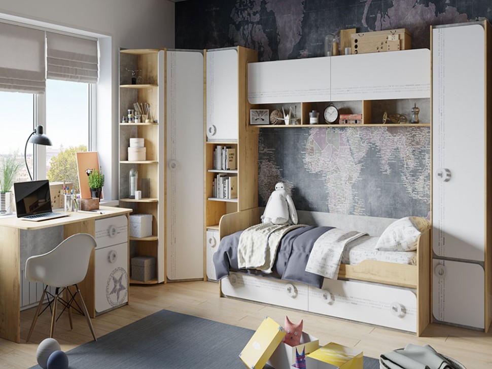 Детский шкаф Мегаполис