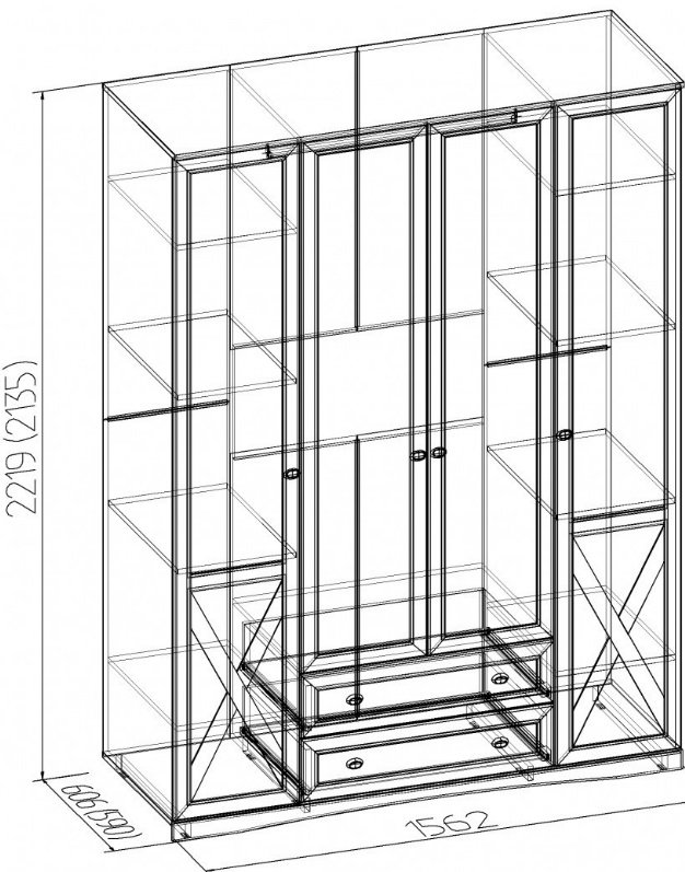 Спальный гарнитур Адель 1