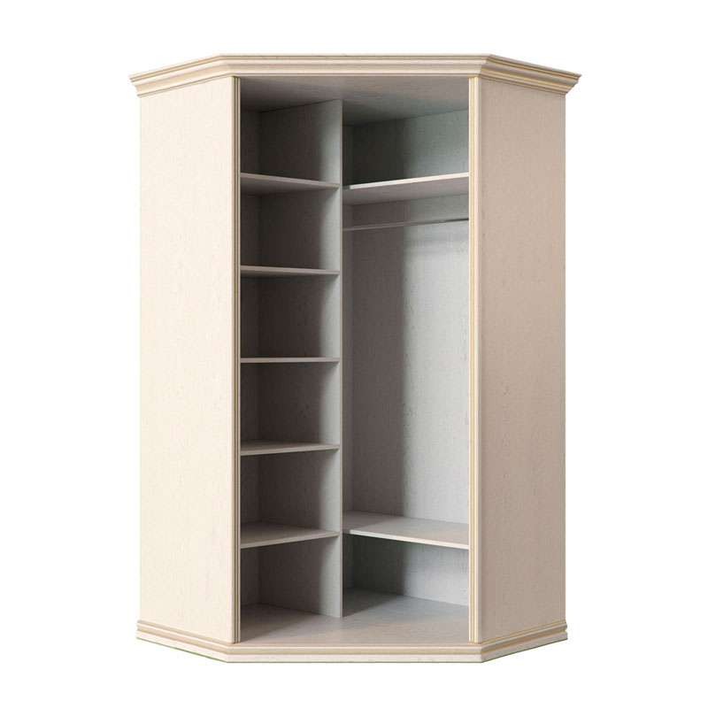 Угловой шкаф с глухими створками Шкаф угловой без пеналов Венето / глухой