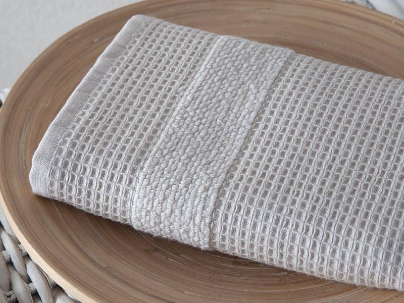 Полотенце микрокотон "KARNA" TRUVA двухсторонний 90x150