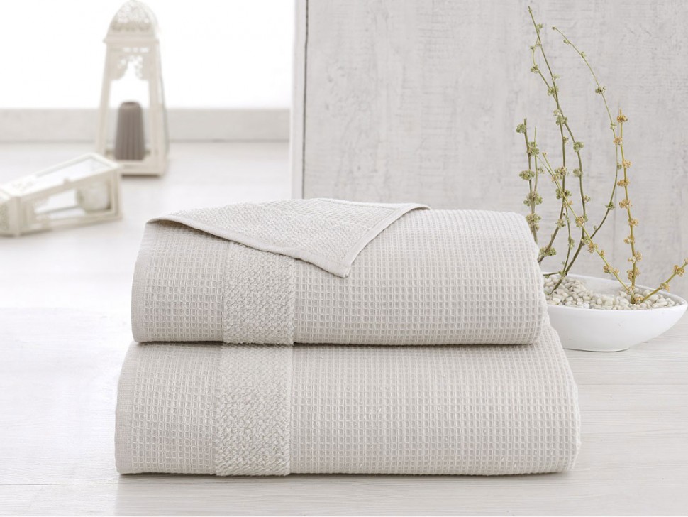 Полотенце микрокотон "KARNA" TRUVA двухсторонний 90x150